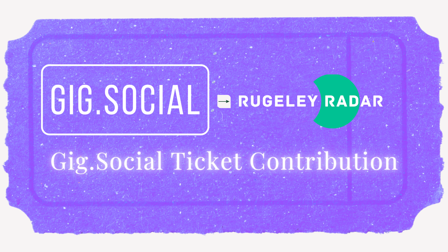 Gig.Social Ticket Contribution
