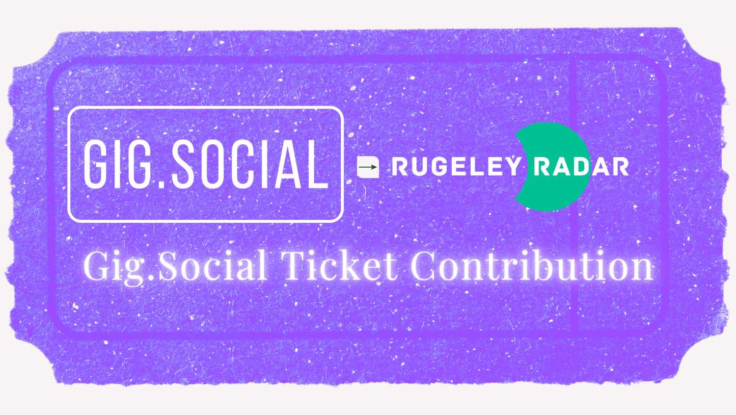 Gig.Social Ticket Contribution 5
