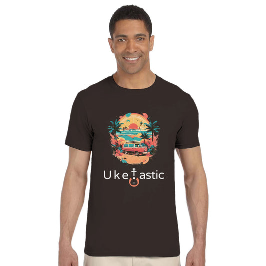 Men’s-classic-ukulele-tshirt-travel-front
