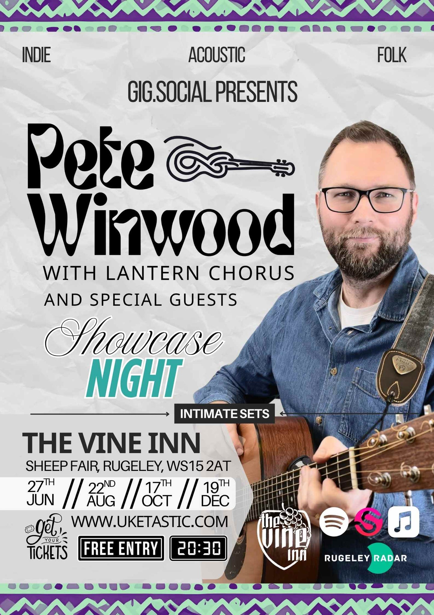 Pete Winwood - Showcase Evening