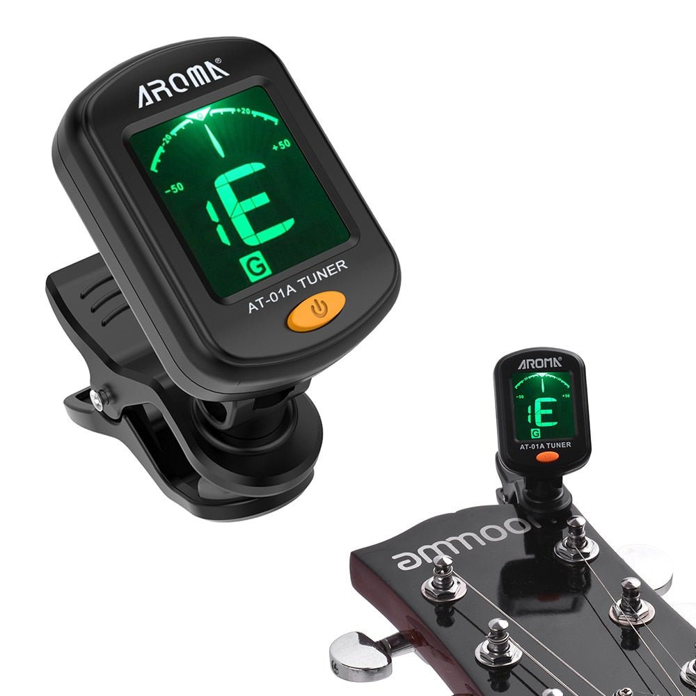 AROMA Digital Guitar Tuner - Uke Tastic
