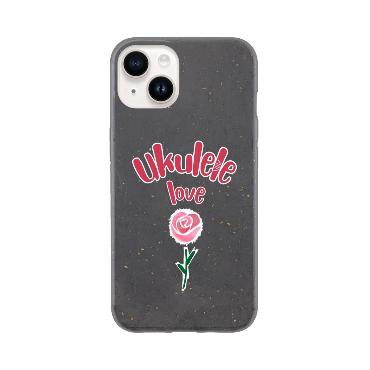 Bio 'Uke Rose' case - Uke Tastic - iPhone 14 - Free Delivery - Uke Tastic