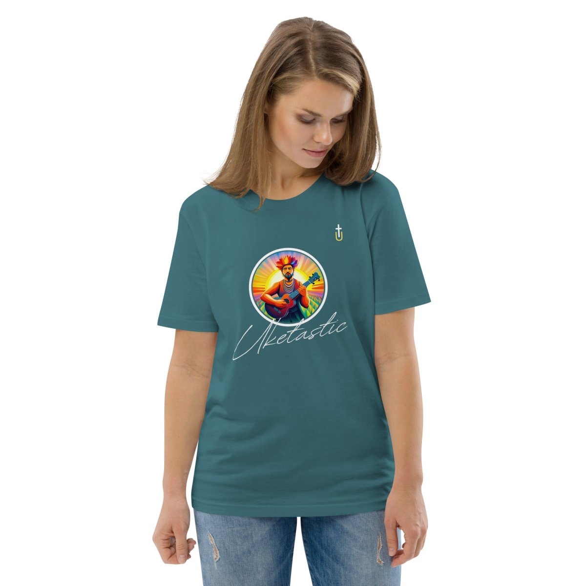 Chief Uke Unisex organic cotton t-shirt - Uke Tastic