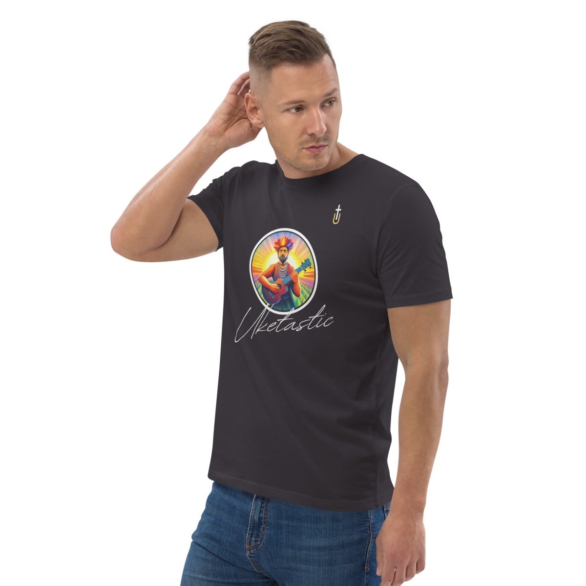 Chief Uke Unisex organic cotton t-shirt - Uke Tastic