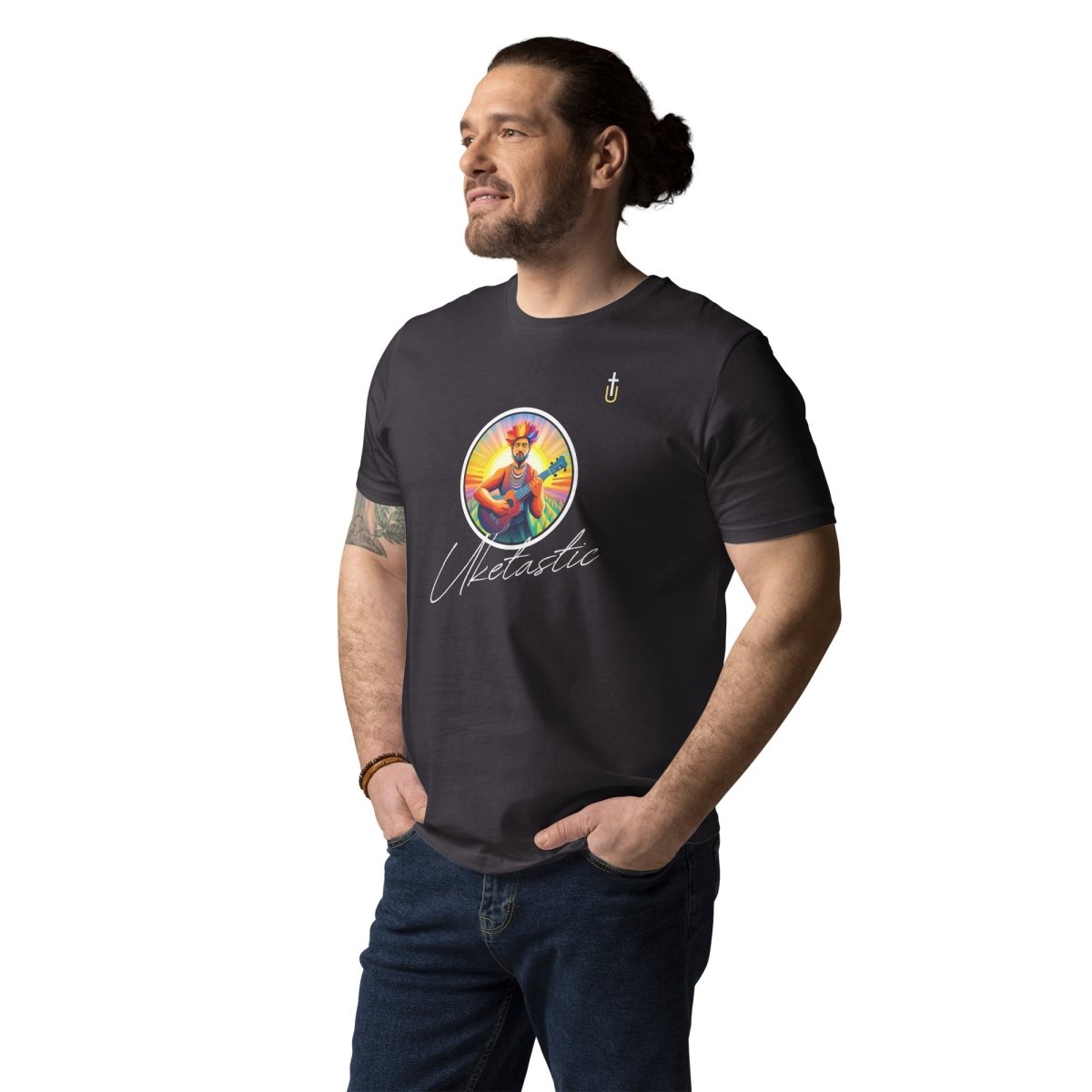 Chief Uke Unisex organic cotton t-shirt - Uke Tastic