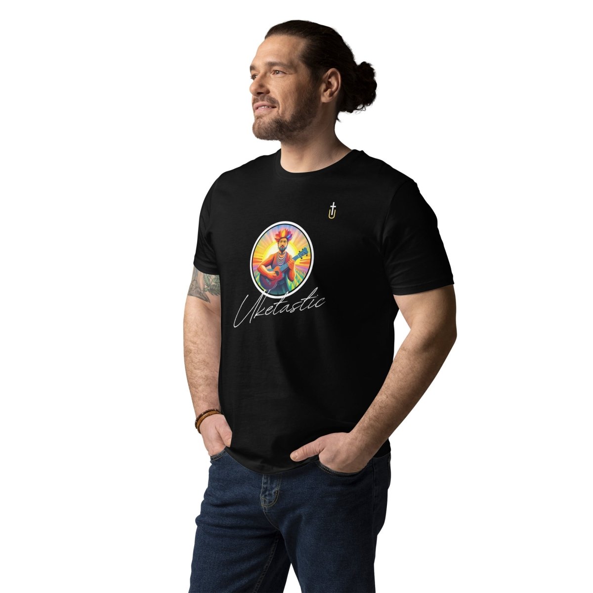 Chief Uke Unisex organic cotton t-shirt - Uke Tastic
