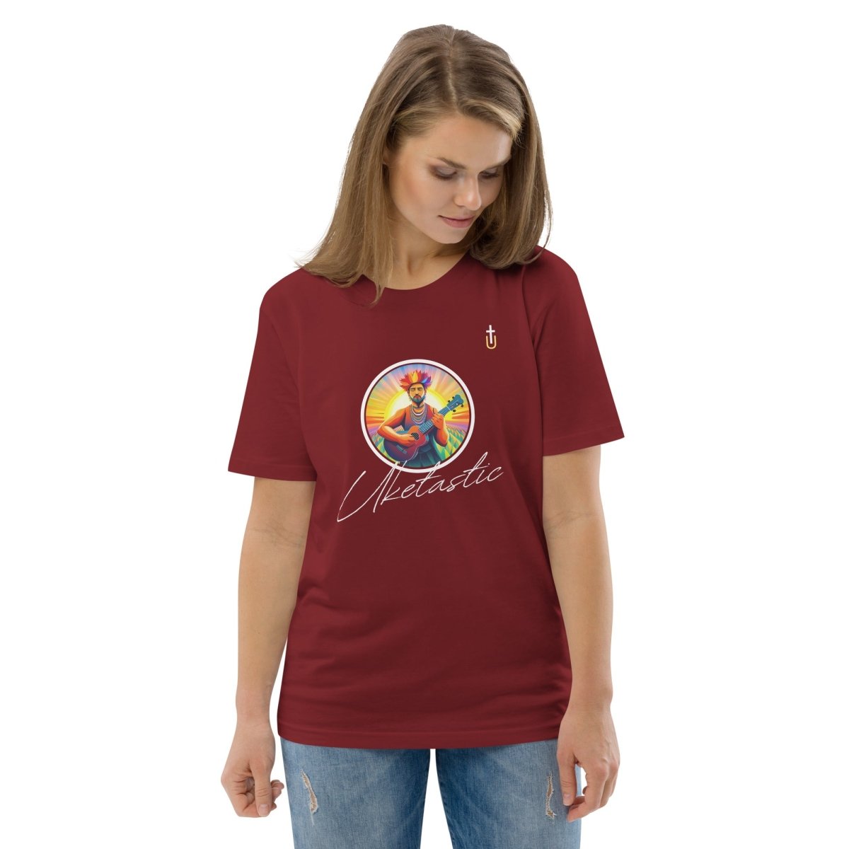 Chief Uke Unisex organic cotton t-shirt - Uke Tastic