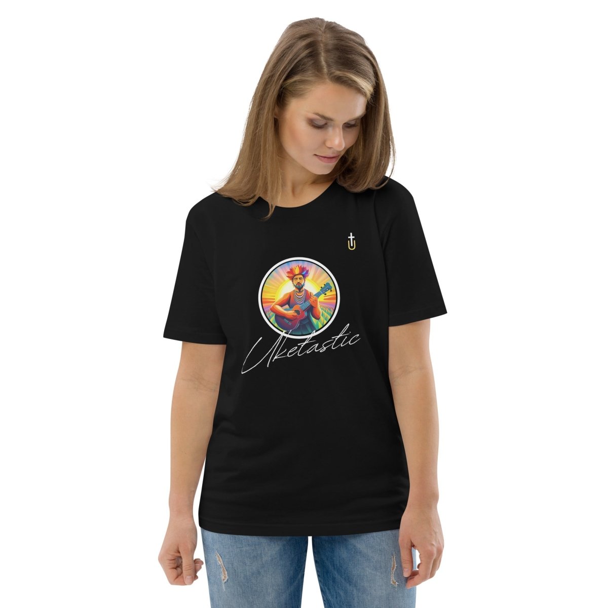 Chief Uke Unisex organic cotton t-shirt - Uke Tastic