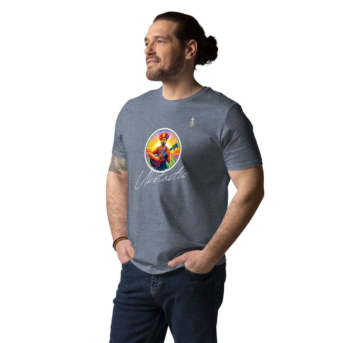 Chief Uke Unisex organic cotton t-shirt - Uke Tastic