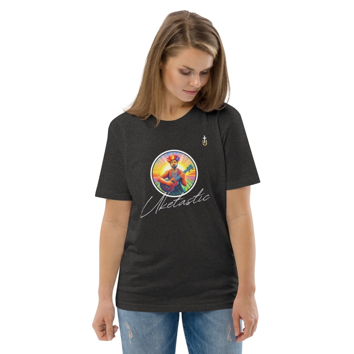 Chief Uke Unisex organic cotton t-shirt - Uke Tastic