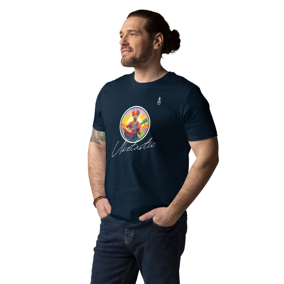Chief Uke Unisex organic cotton t-shirt - Uke Tastic