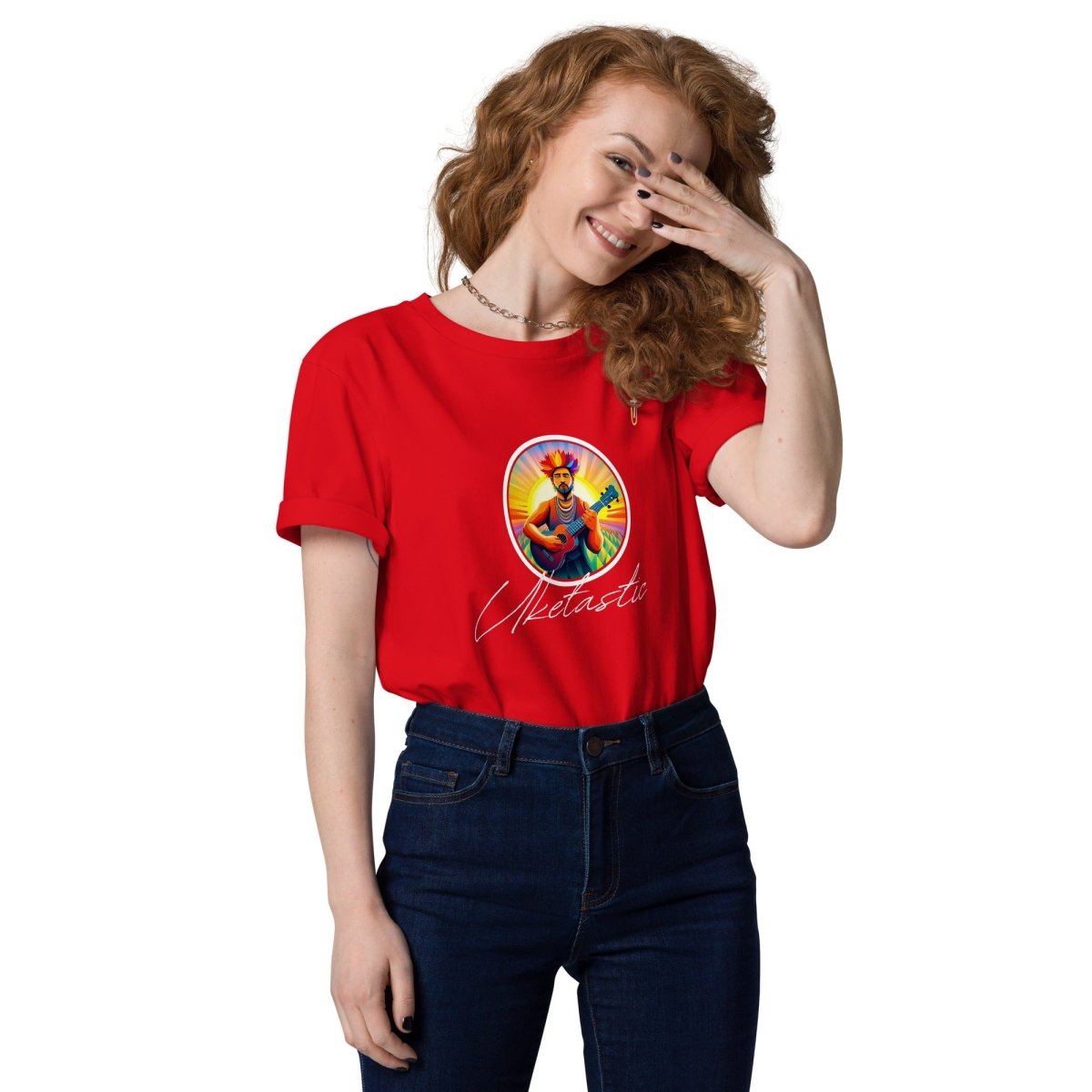 Chief Uke Unisex organic cotton t-shirt - Uke Tastic