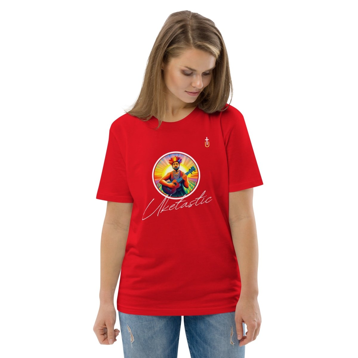 Chief Uke Unisex organic cotton t-shirt - Uke Tastic