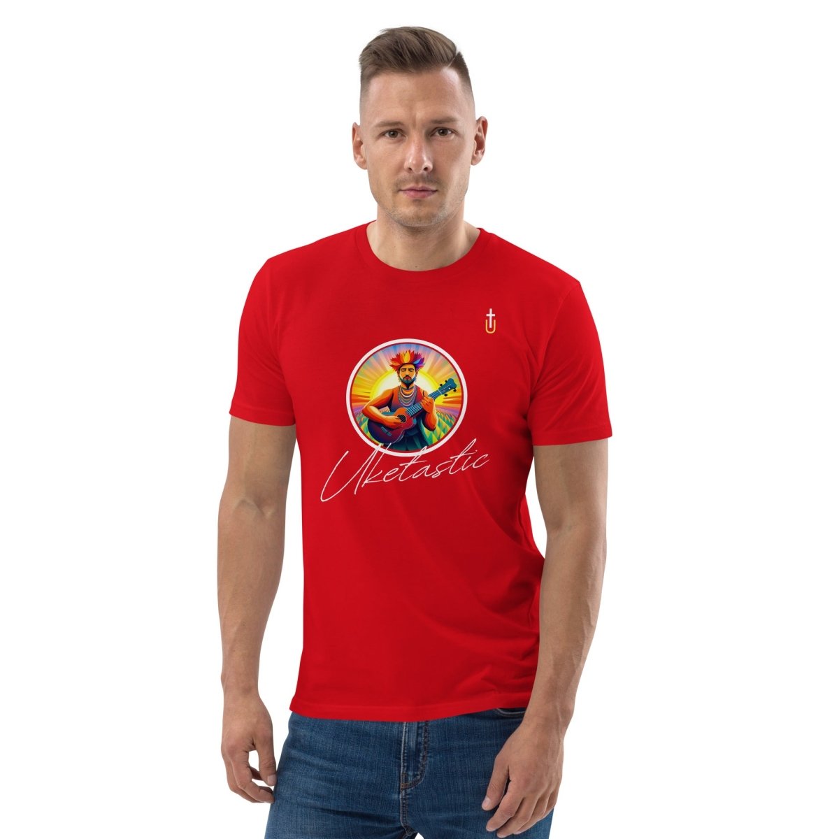 Chief Uke Unisex organic cotton t-shirt - Uke Tastic