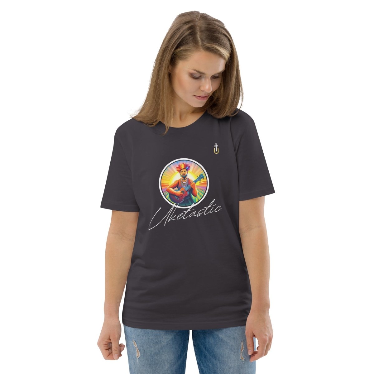 Chief Uke Unisex organic cotton t-shirt - Uke Tastic