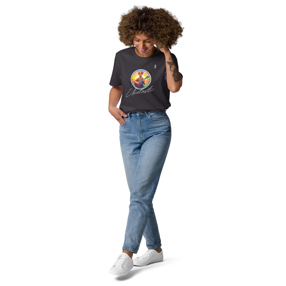Chief Uke Unisex organic cotton t-shirt - Uke Tastic