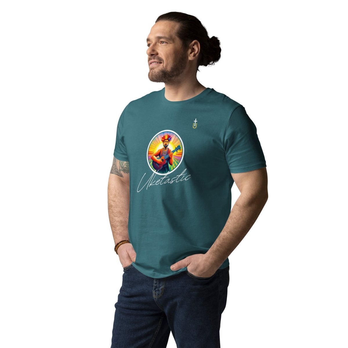 Chief Uke Unisex organic cotton t-shirt - Uke Tastic