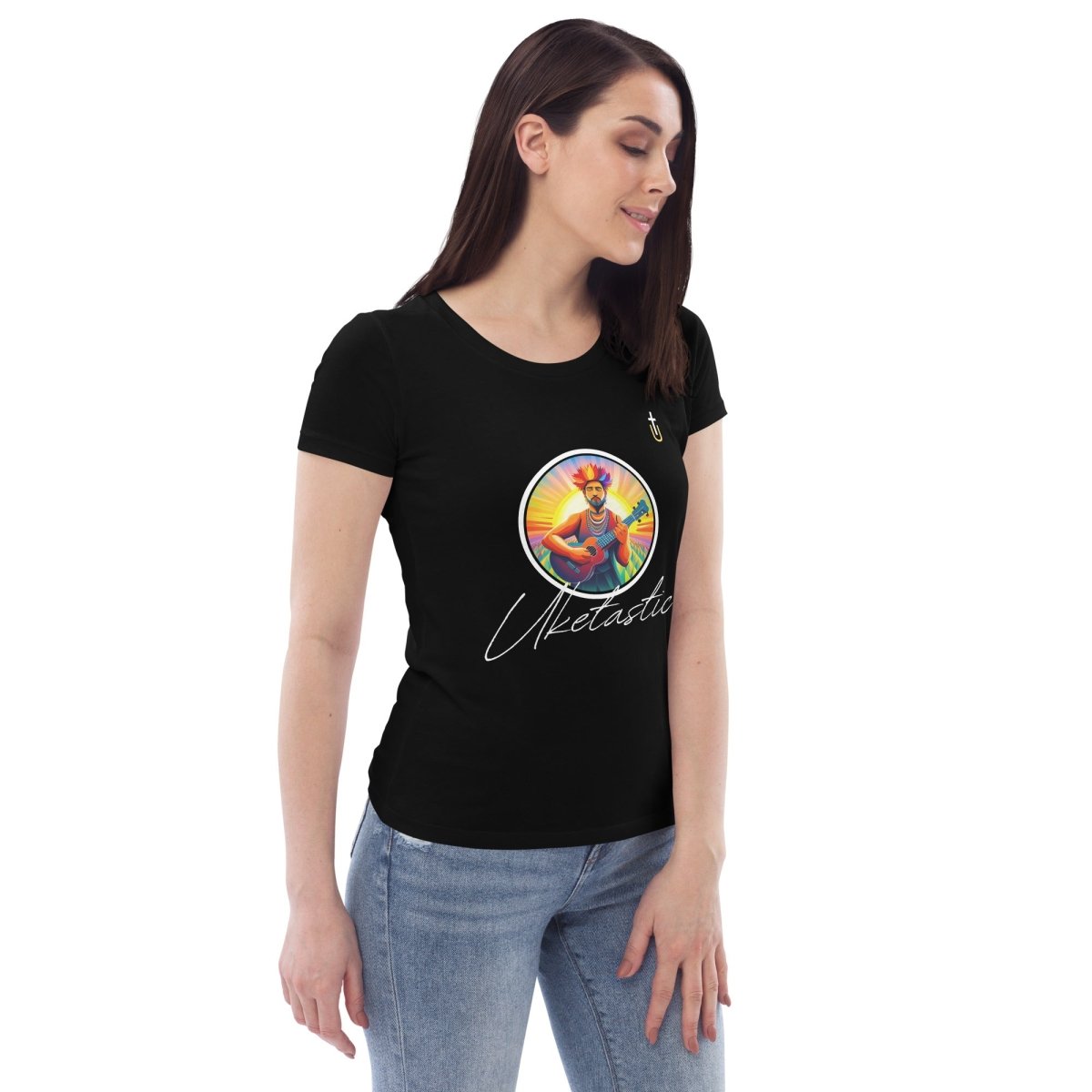 Chief Uke Women's fitted eco tee - Uke Tastic