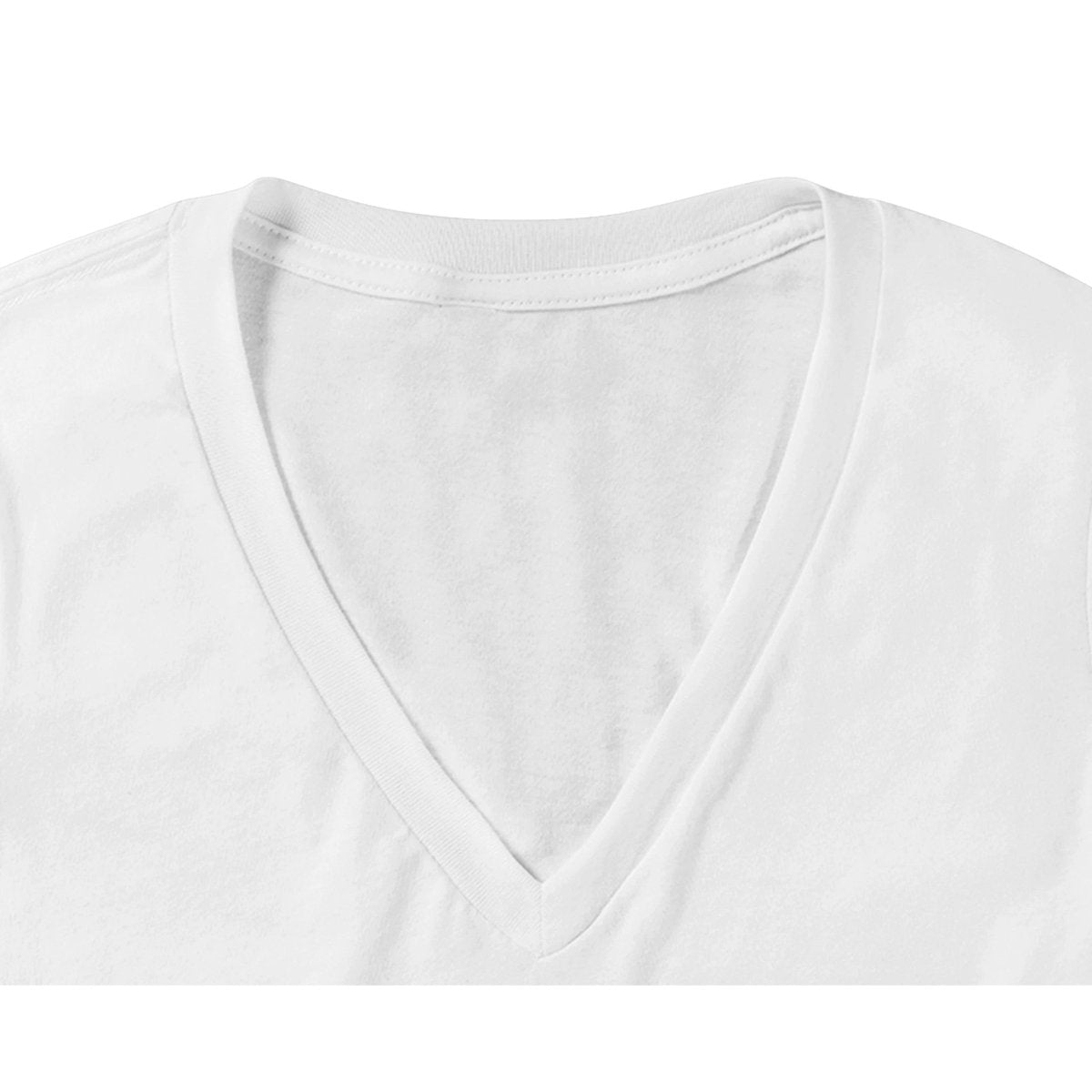 Premium 'Uke Rose' Womens V-Neck T-shirt - Uke Tastic - S - Free Delivery - Uke Tastic