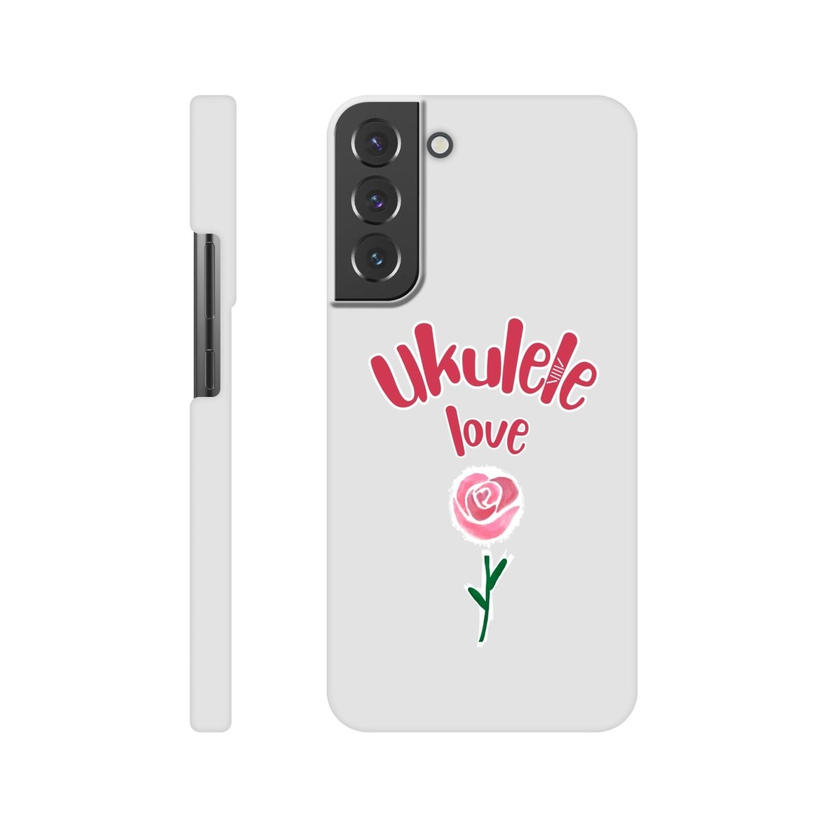 Slim 'Uke Rose' case - Uke Tastic - Samsung - Galaxy S22 Plus - Free Delivery - Uke Tastic