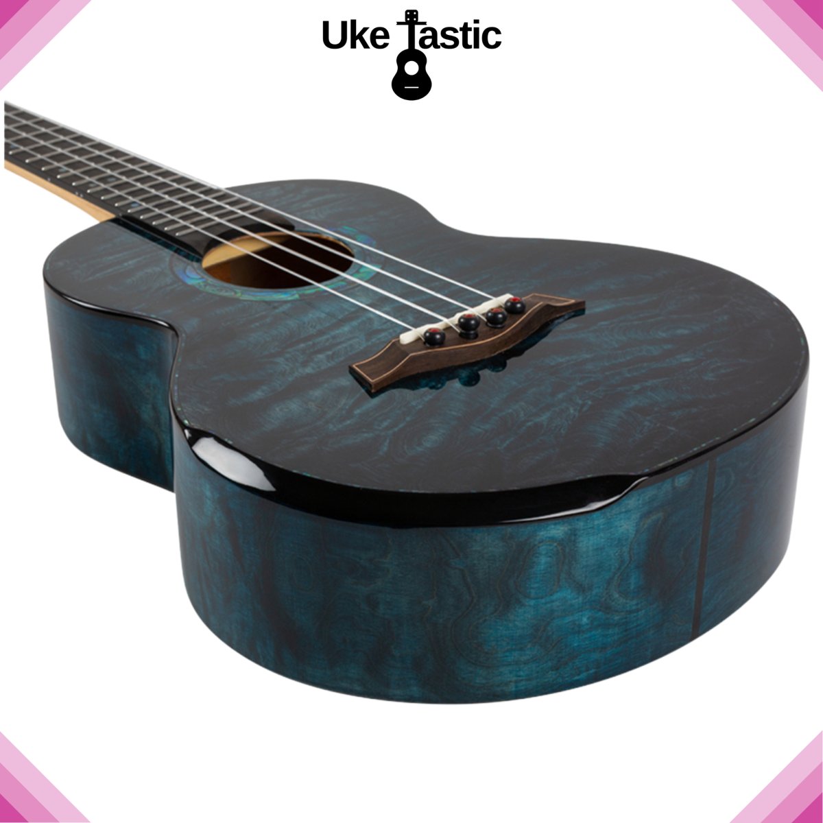 The Aqua Blue Uke (Tenor) - Uke Tastic