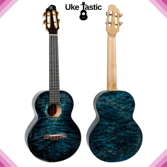 The Aqua Blue Uke (Tenor) - Uke Tastic