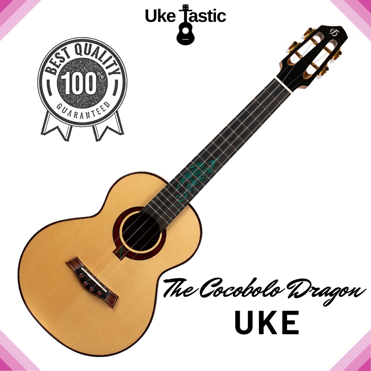 The Cocobolo Dragon Uke (Tenor) - Uke Tastic