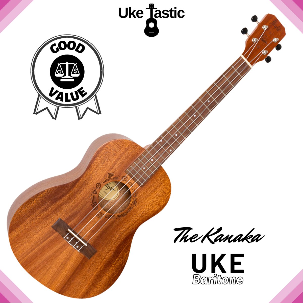 The kanaka Uke (Baritone) - Uke Tastic