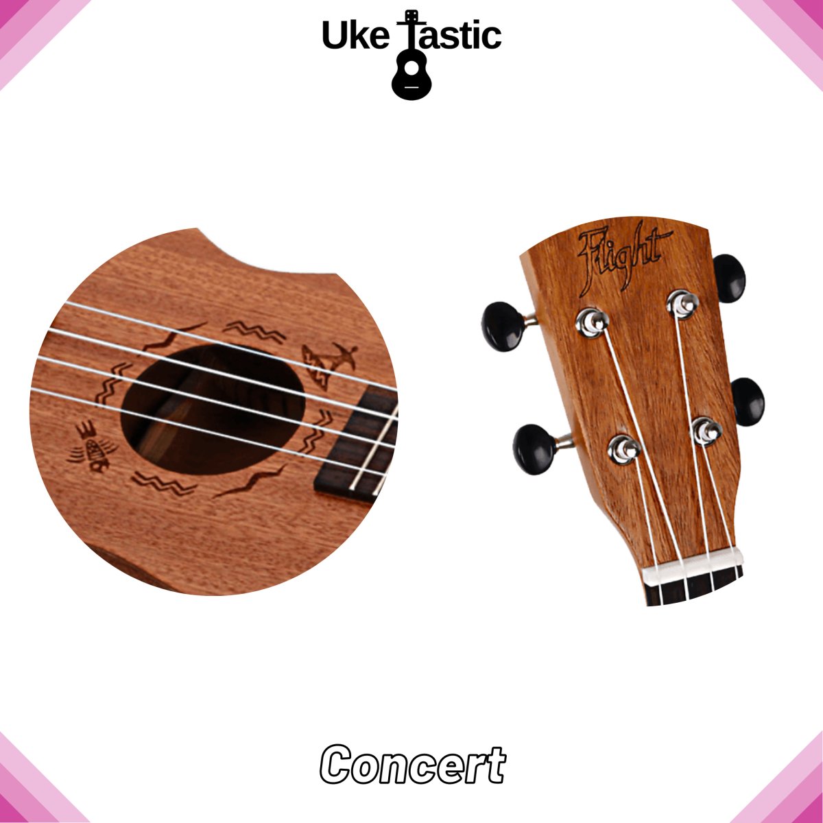 The kanaka Uke (Concert) - Uke Tastic
