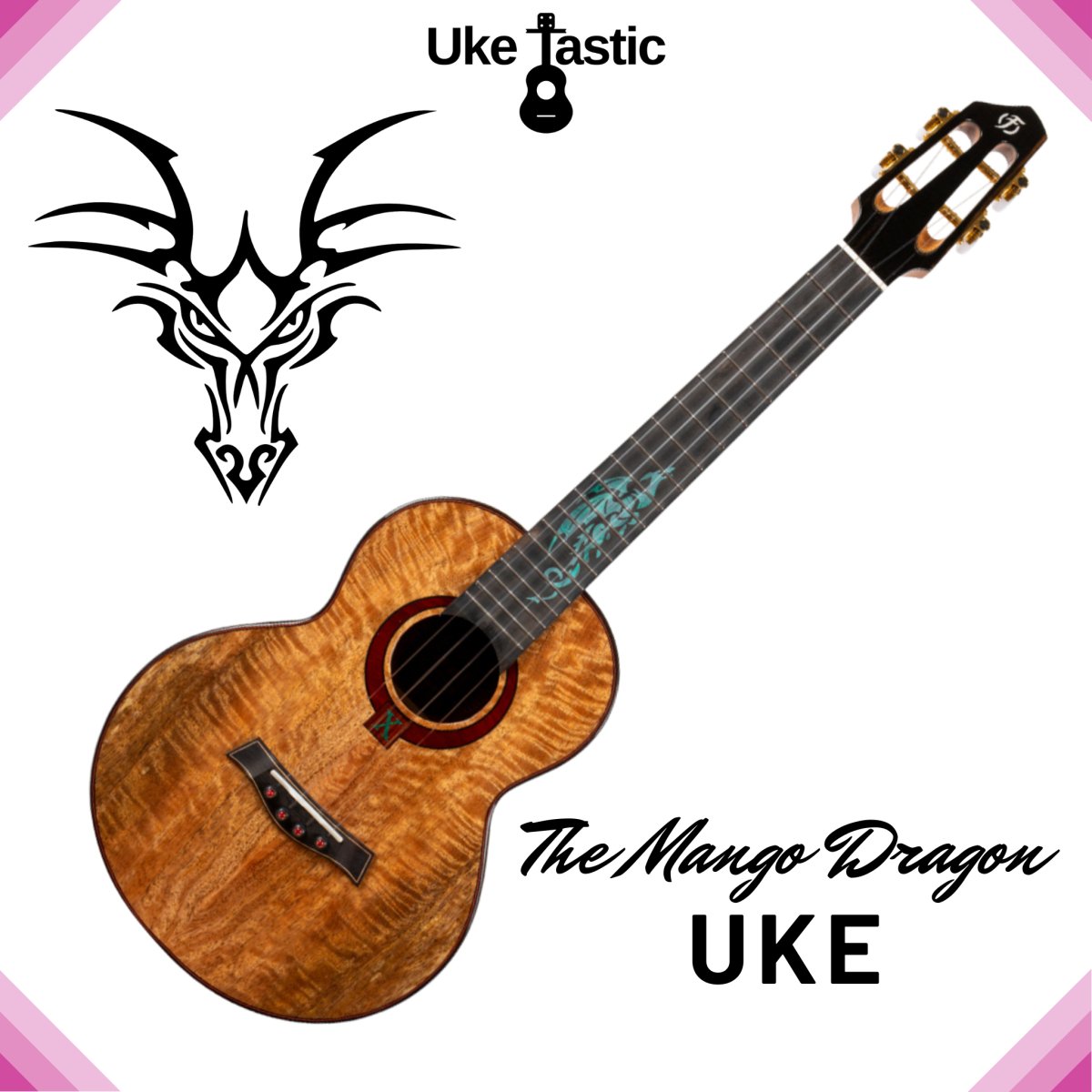 The Mango Dragon Uke (Tenor) - Uke Tastic