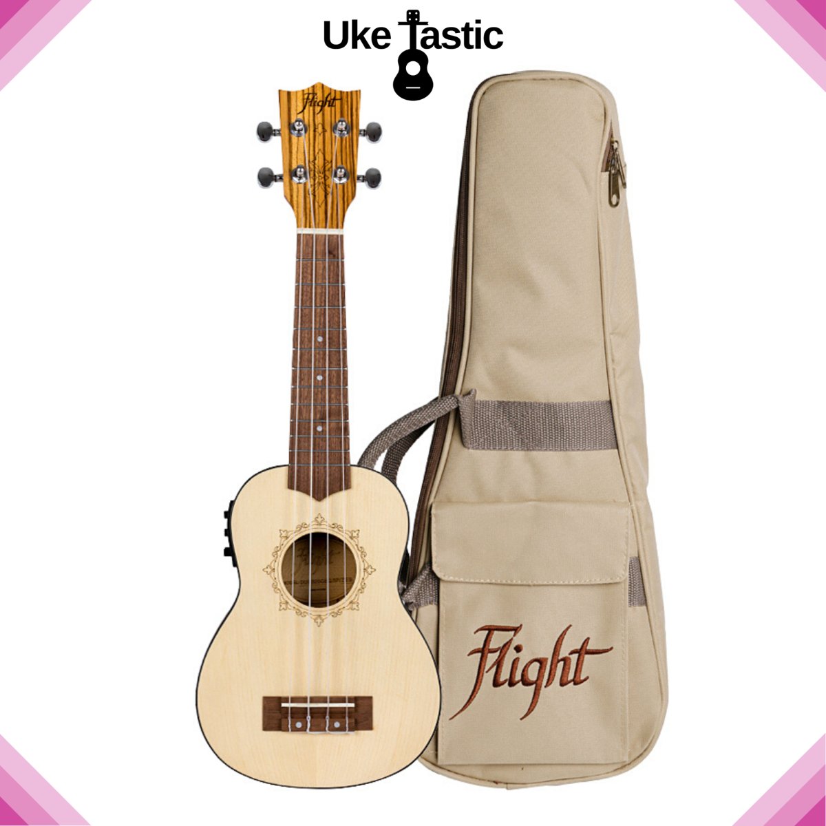 The Zebra Top Uke (Soprano) - Uke Tastic