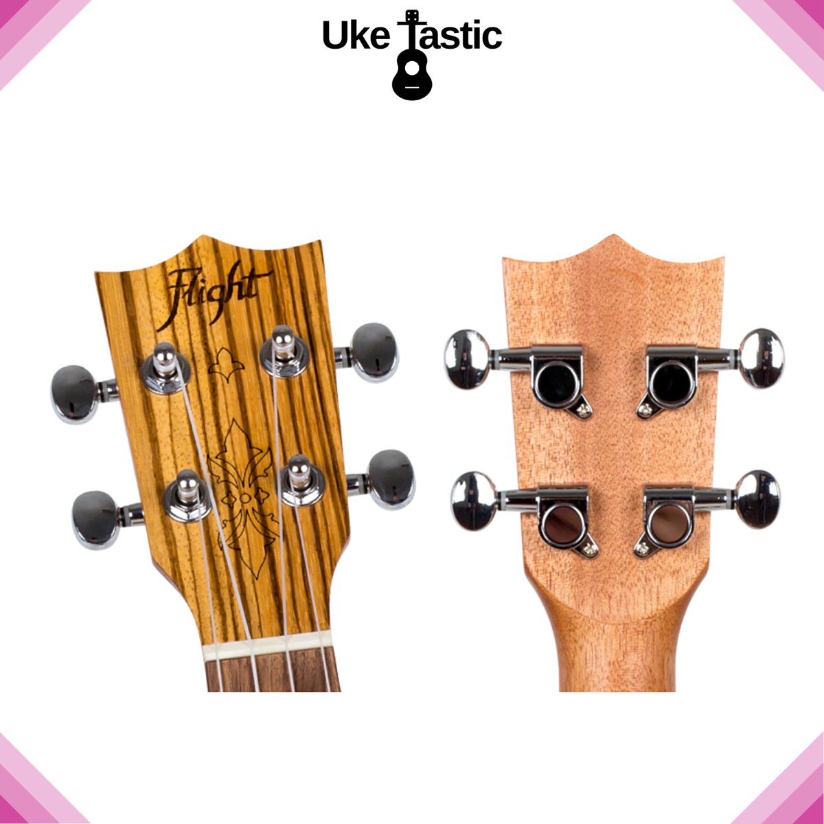 The Zebra Top Uke (Soprano) - Uke Tastic