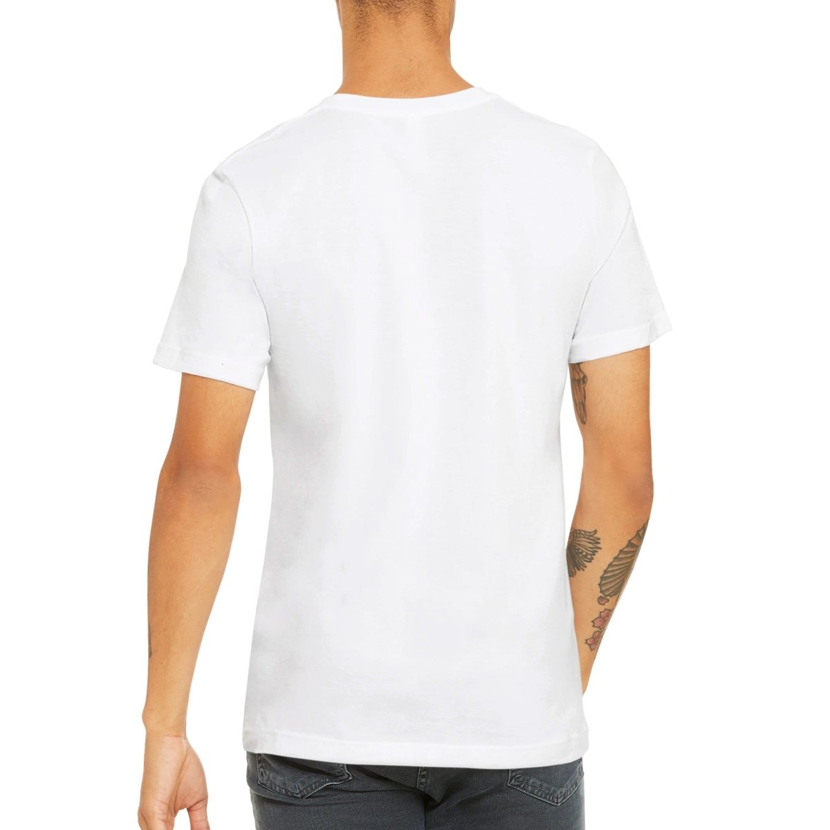 Uke Spook Pumpkin Face - Premium Unisex Crewneck T-shirt - Uke Tastic - S - Free Delivery - Uke Tastic
