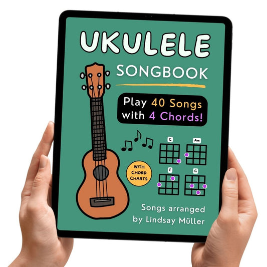 Ukulele Songbook: Play 40 Songs with 4 Chords! [Digital Songbook]
