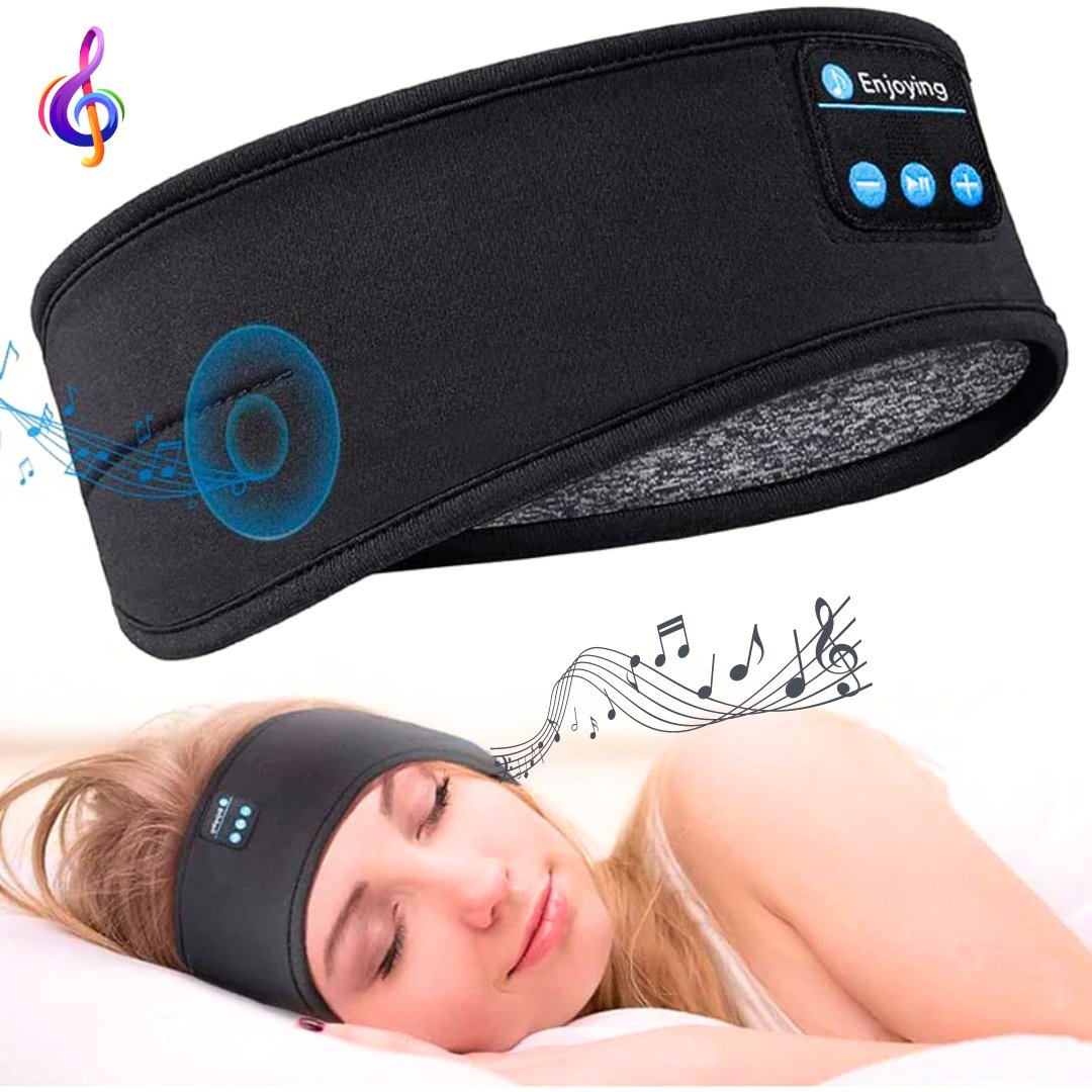 Bluetooth Sleep/Sports Headband with Built-in Headphones - Uke Tastic