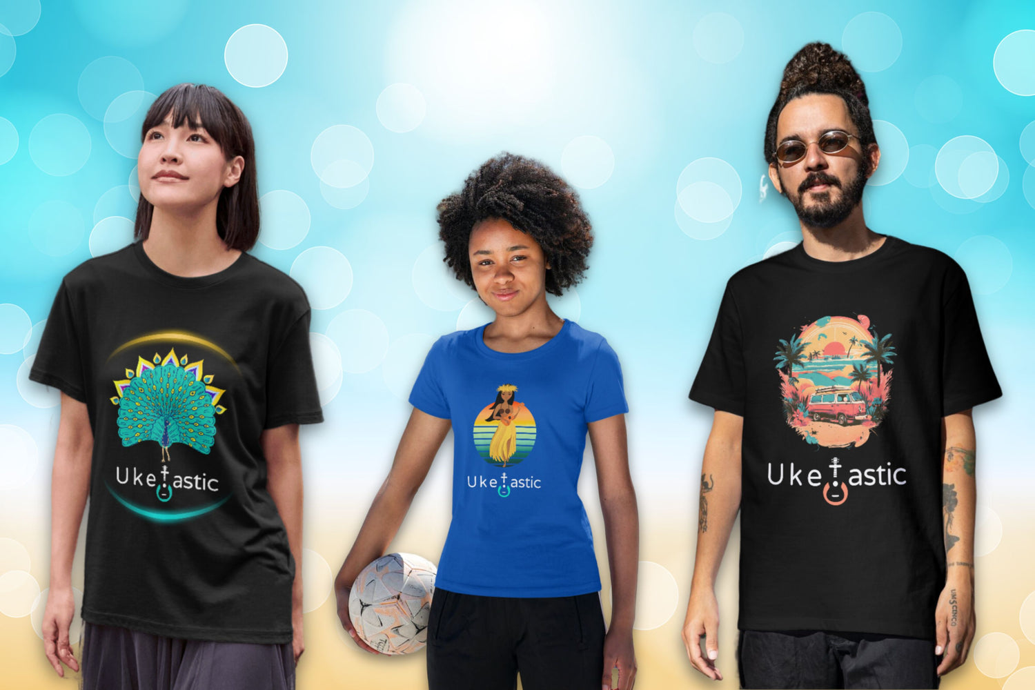 Ukulele T-shirt Summer Collection 