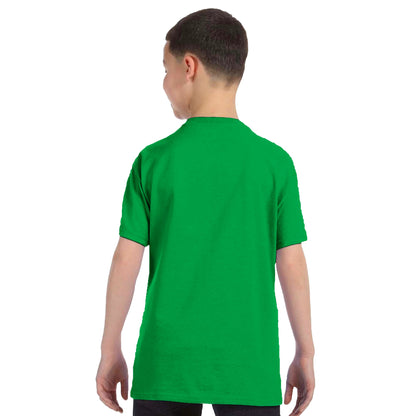 Premium Ukulele Playing Hawaiian Girl T-Shirt Green Back