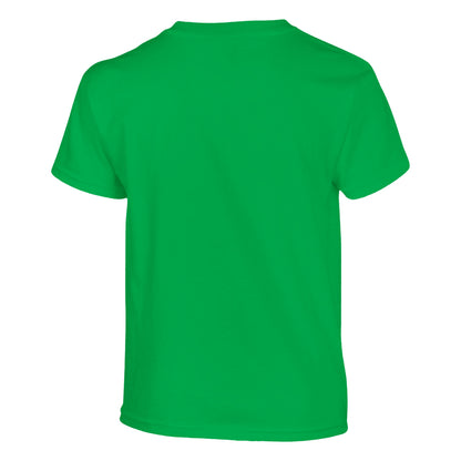 Premium Ukulele Playing Hawaiian Girl T-Shirt Green Back 2