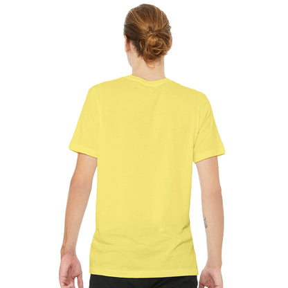 Premium Unisex Crewneck Father + Daughter + Ukuleles T-shirt Yellow Back