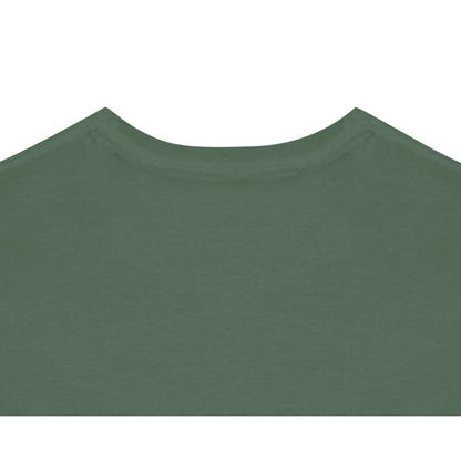 Tiki Green Ukulele T-shirt Back collar