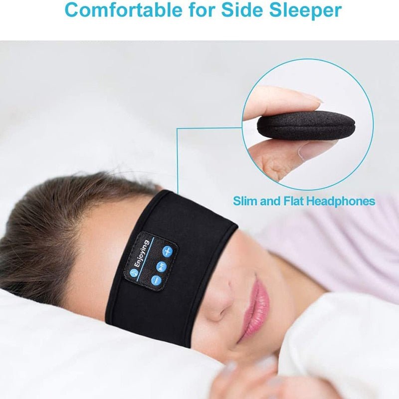 Headphones comfortable to online sleep in