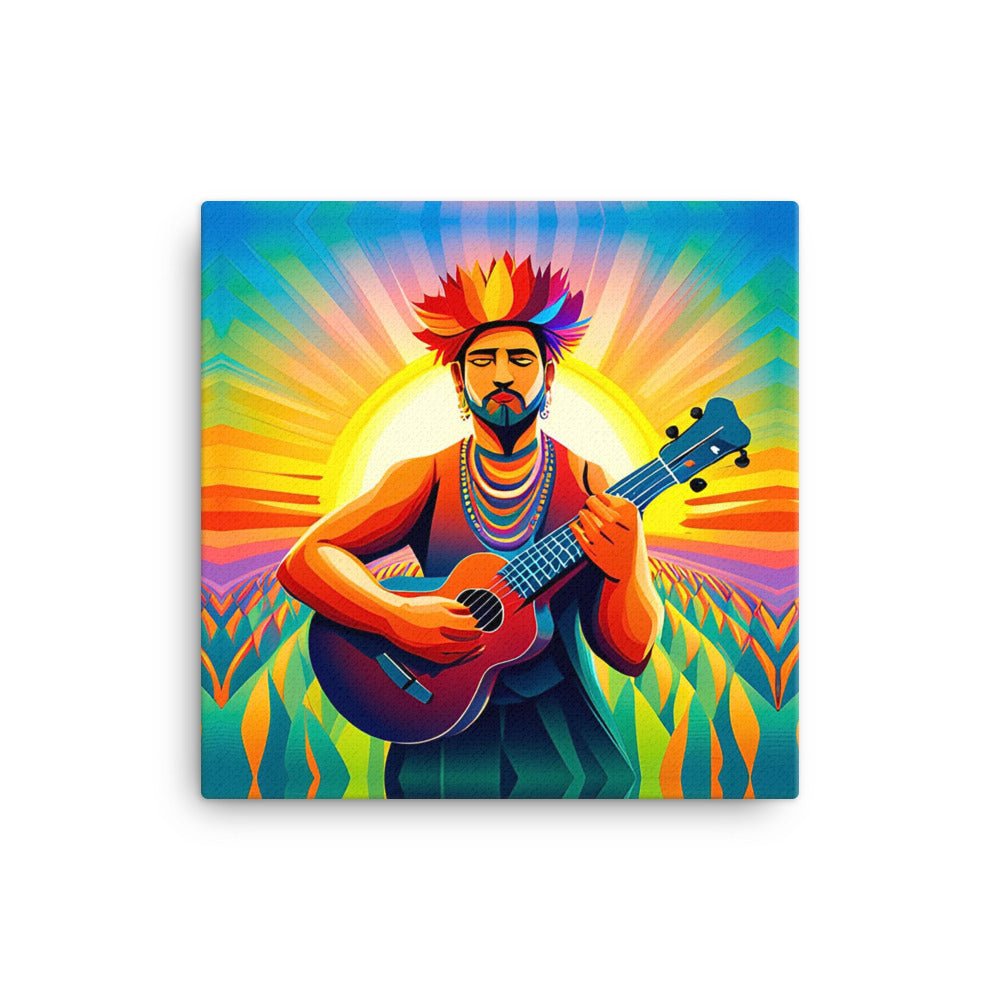 ‘Chief Uke’ Wall Canvas - Uke Tastic