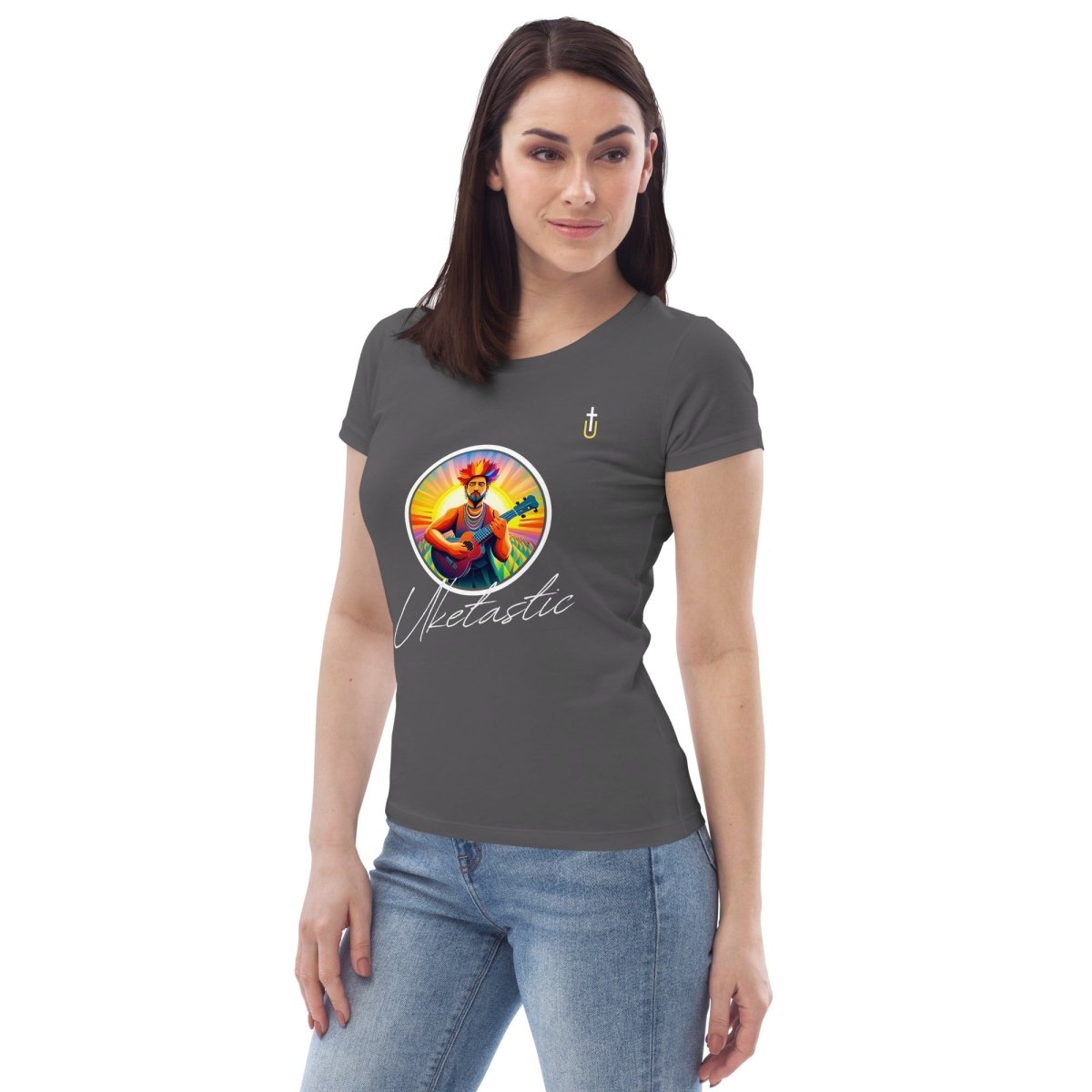 Chief Uke Women's fitted eco tee - Uke Tastic