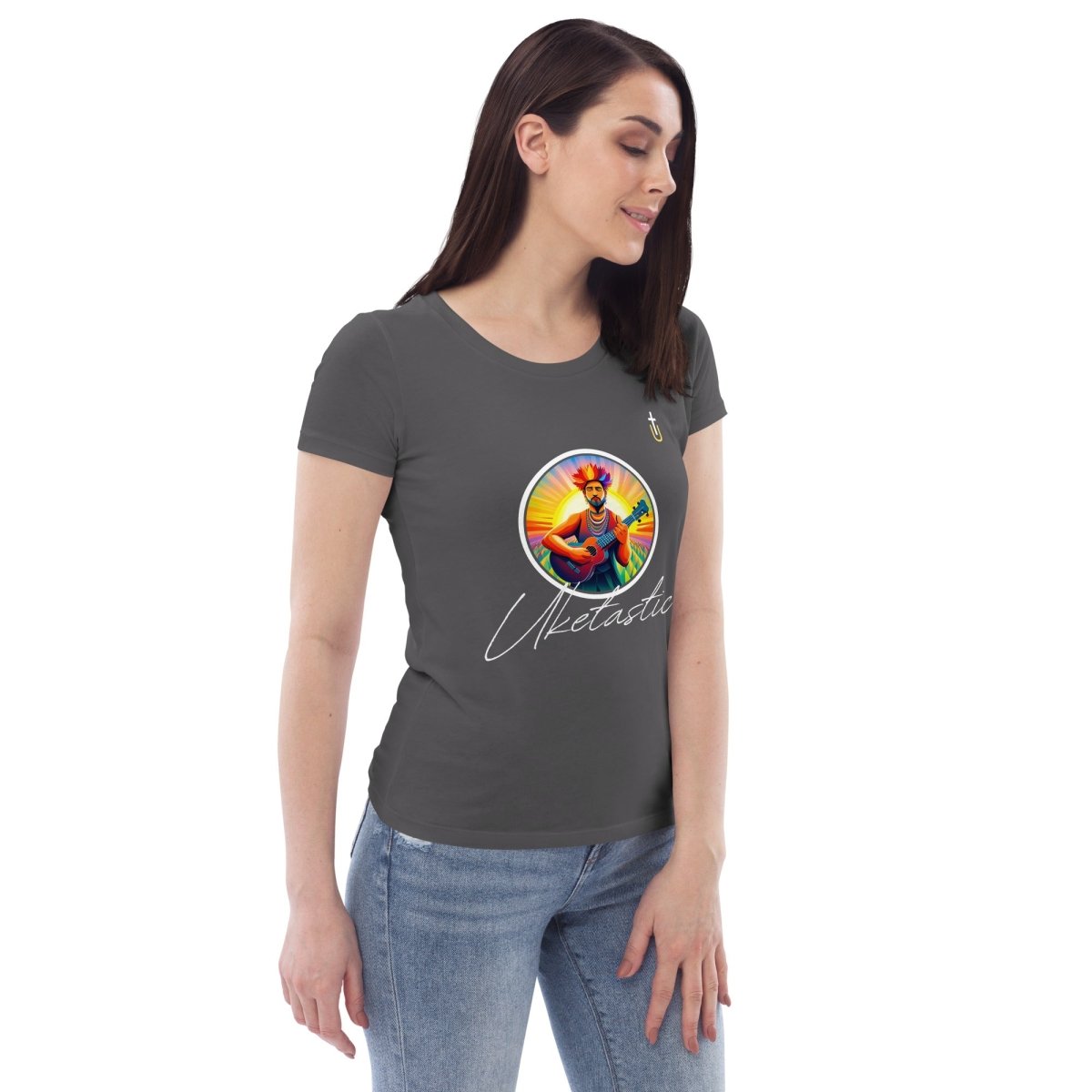 Chief Uke Women's fitted eco tee - Uke Tastic