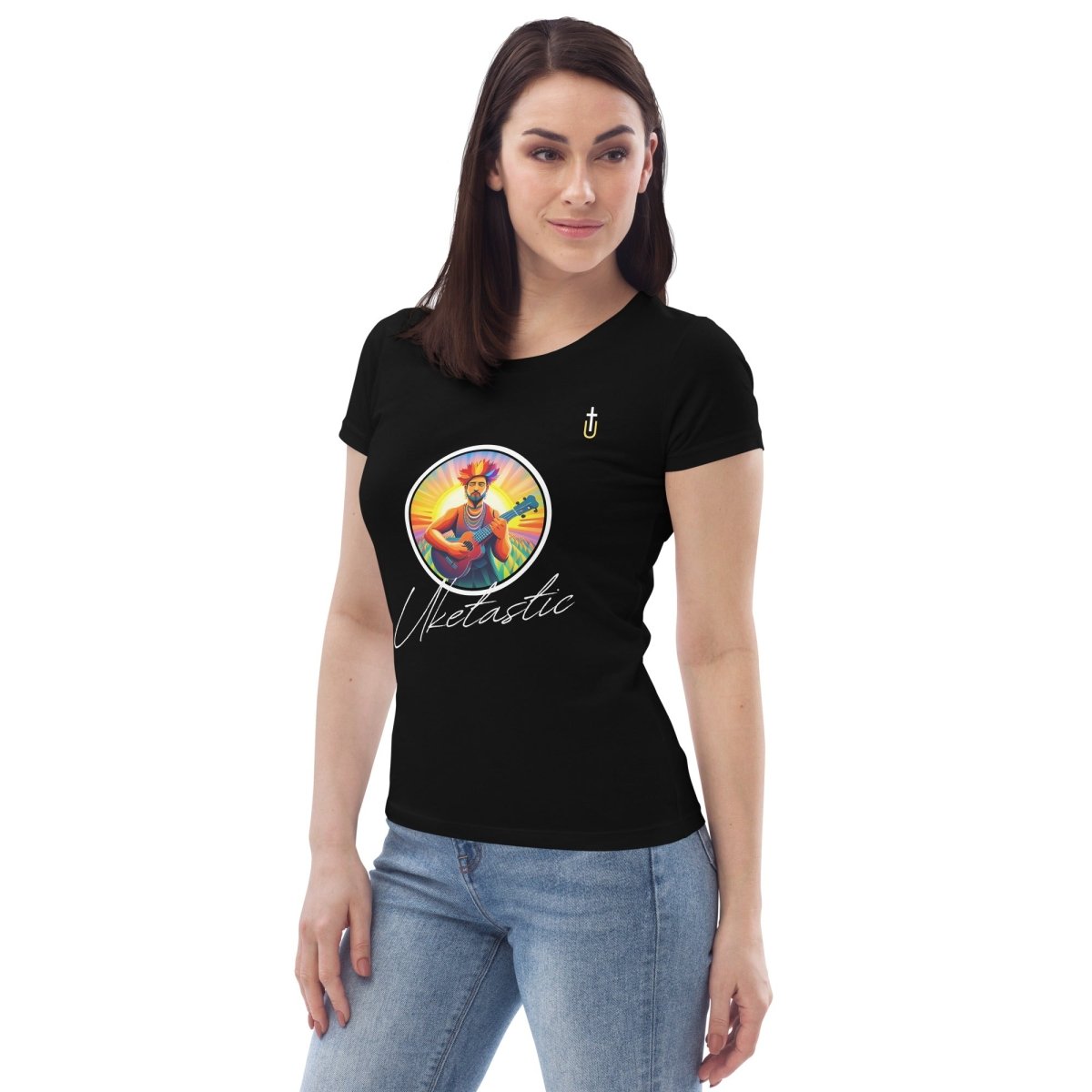 Chief Uke Women's fitted eco tee - Uke Tastic