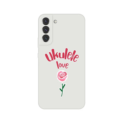Flexi 'Uke Rose' case - Uke Tastic - Samsung - Galaxy S22 Plus - Free Delivery - Uke Tastic