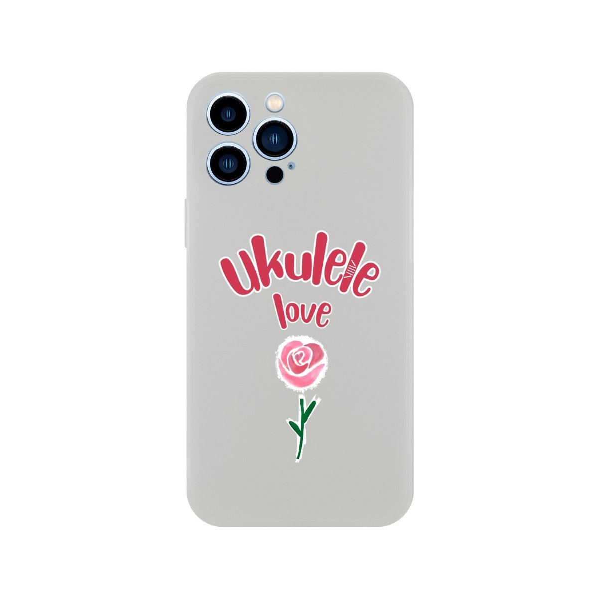 Flexi 'Uke Rose' case - Uke Tastic - Apple - iPhone 13 Pro Max - Free Delivery - Uke Tastic
