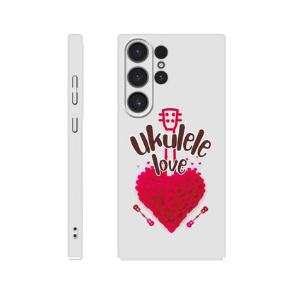Slim 'Uke Love' case - Uke Tastic - Samsung - Galaxy S23 Ultra - Free Delivery - Uke Tastic