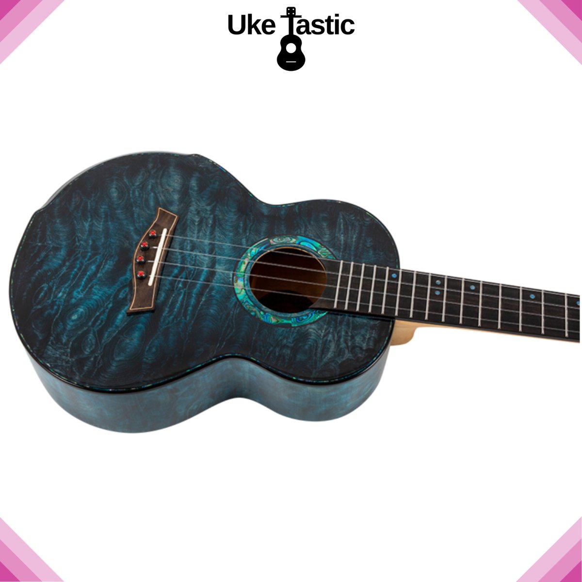 The Aqua Blue Uke (Tenor) - Uke Tastic