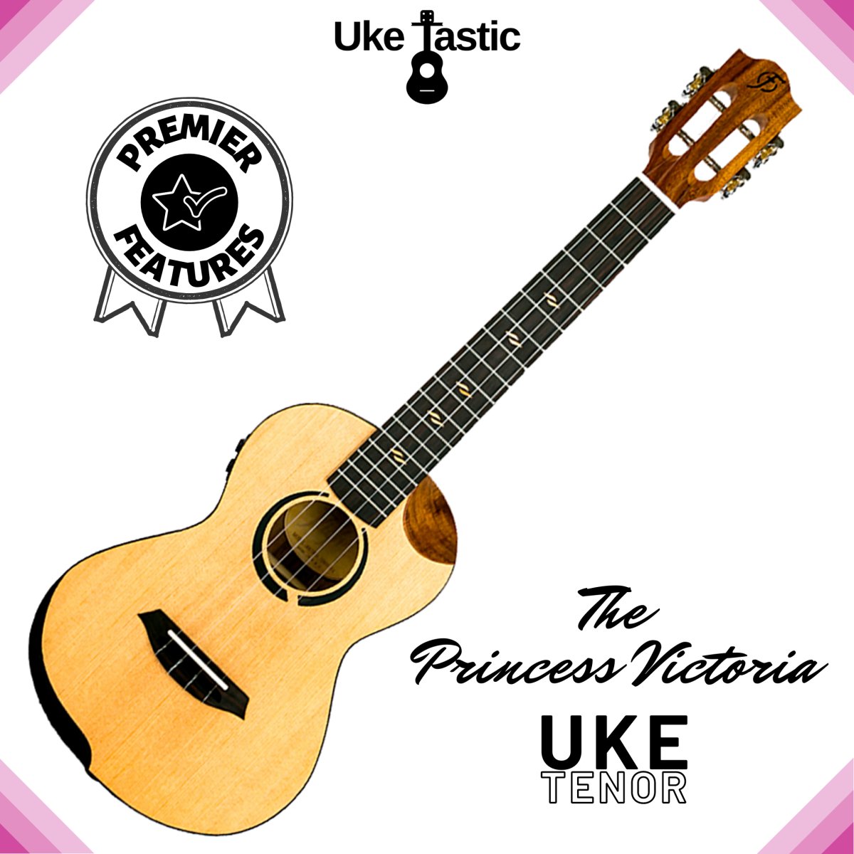 The Princess Victoria Uke SW (Concert) - Uke Tastic